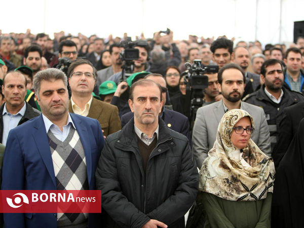 افتتاح تقاطع غیرهمسطح بزرگراه شهید حکیم با بلوار المپیک