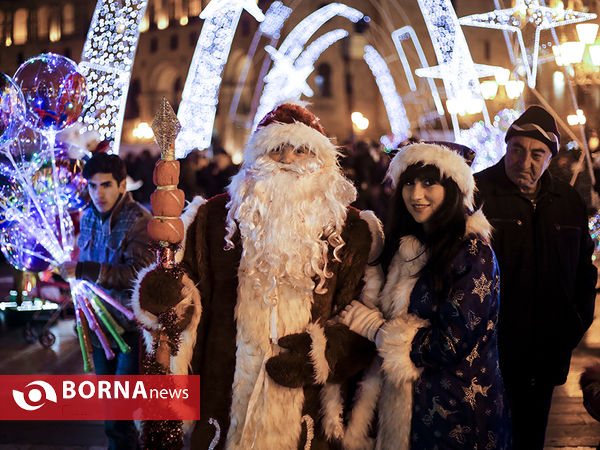 حال و هوای سال نو میلادی در ارمنستان