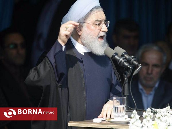 سخنرانی رییس جمهور دکتر حسن روحانی در شهرستان لاهیجان