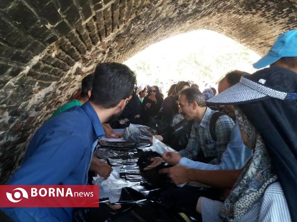 پاکداشت طبیعت حاشیه رودخانه جاجرود