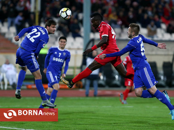 دیدار تیم های فوتبال  پرسپولیس- نسف قارشی ازبکستان