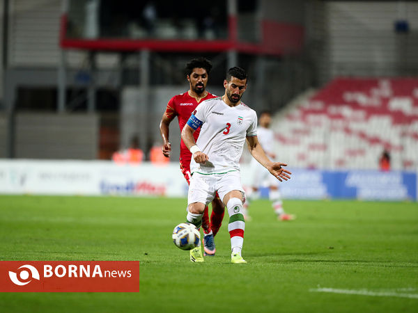 دیدار تیم های ملی فوتبال ایران - بحرین