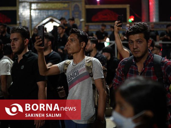 حال و هوای شب چهارم محرم در میدان تجریش