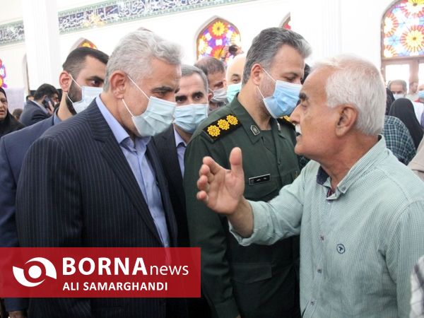 میز خدمت جهادی در مصلی رشت