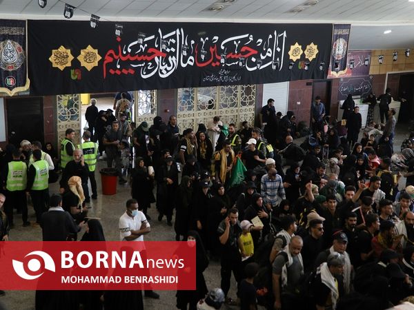 دلدادگان حسینی مرز شلمچه