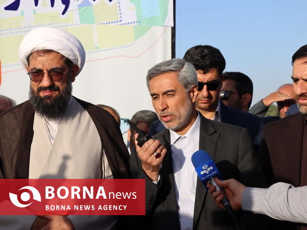 آیین آغاز عملیات اجرایی پروژه۱۱۰۰۰ واحدی طرح ملی مسکن استان همدان