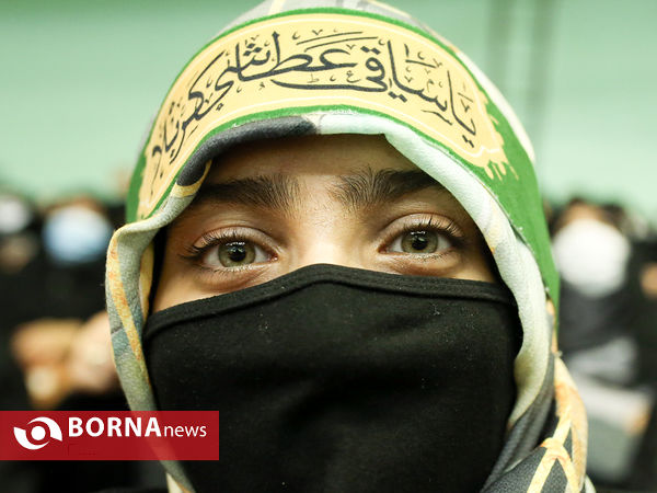 اجتماع دختران حاج قاسم - ورزشگاه ۱۲هزار نفری آزادی