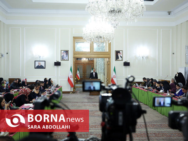 نشست خبری وزیر امور خارجه