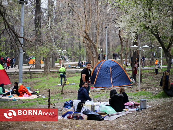 ١٣ فروردین روز طبیعت در بوستان های تهران