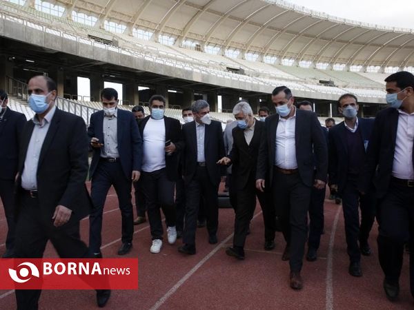 بازدید وزیر ورزش و جوانان از ورزشگاه پارس شیراز