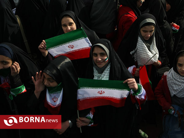 راهپیمایی روز 22 بهمن در تهران-5