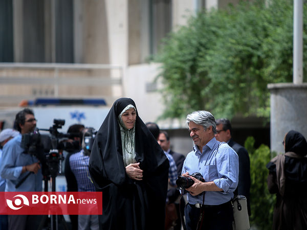 حضور وزرا دولت در جمع خبرنگاران