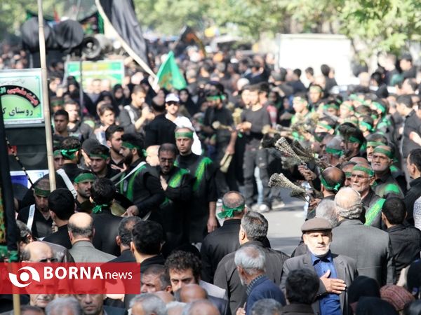 مراسم عزاداری روز عاشورا در لاهیجان