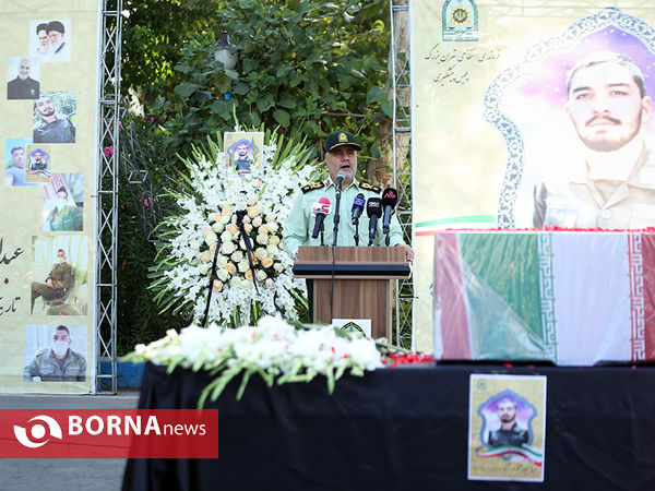 مراسم تشییع سرباز شهید عبدالجبار مختوم‌ نژاد