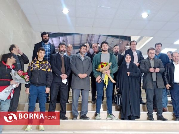 مراسم استقبال از نایب قهرمان کشتی آزاد  رقابت های بین المللی جام دانکلوف- شهر قدس