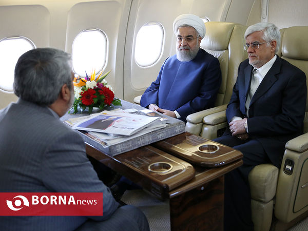 ورود رئیس جمهوری به یزد