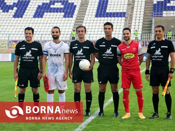 دیدار تیم های فوتبال پرسپولیس _ ملوان