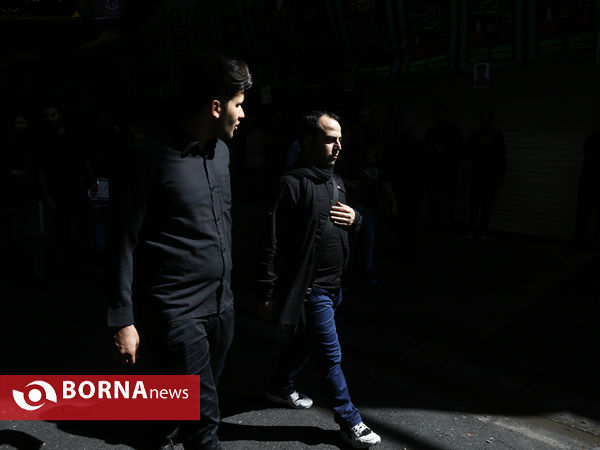 عزاداری تاسوعای حسینی در بازار تهران