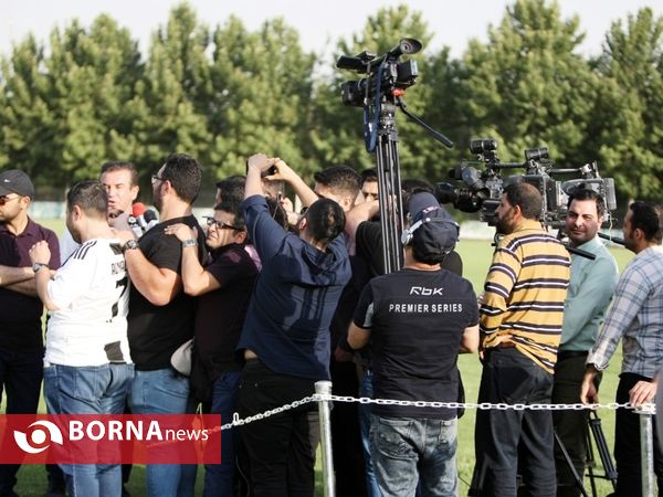 تمرینات تیم ملی فوتبال امید ایران