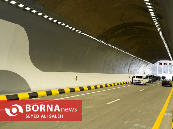 افتتاح قطعه دوم آزاد راه تهران-شمال