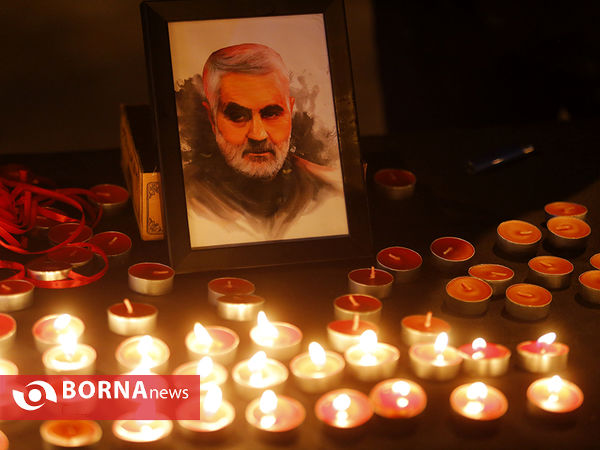 شام غریبان سردار شهید سپهبد قاسم سلیمانی