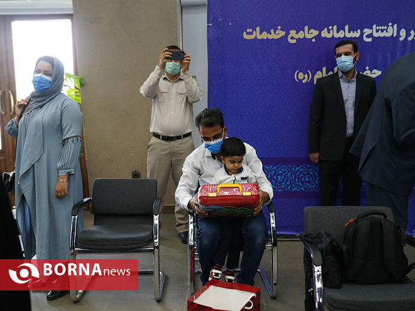 افتتاح سامانه جامع خدمات بنیاد۱۵ خرداد