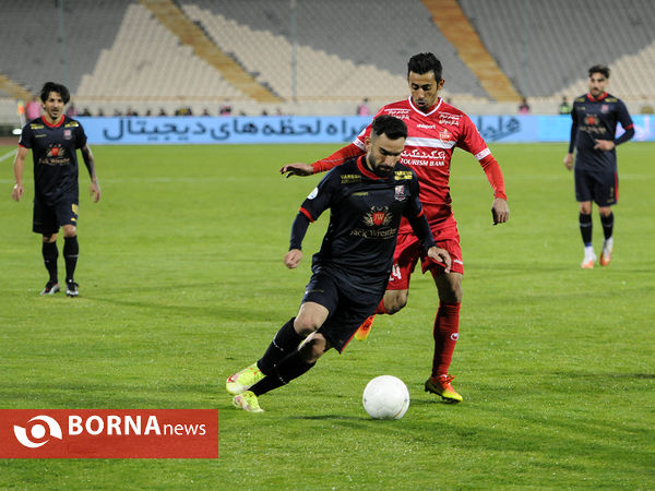 دیدار تیم های فوتبال پرسپولیس - نساجی