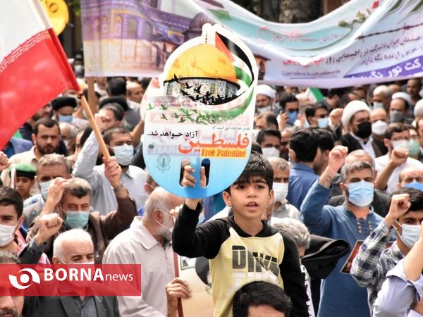 مراسم راهپیمایی روز قدس در گرگان