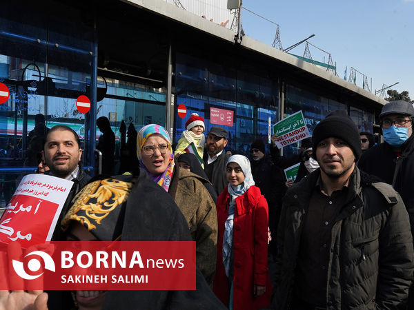 راهپیمایی ۲۲ بهمن تهران -۱