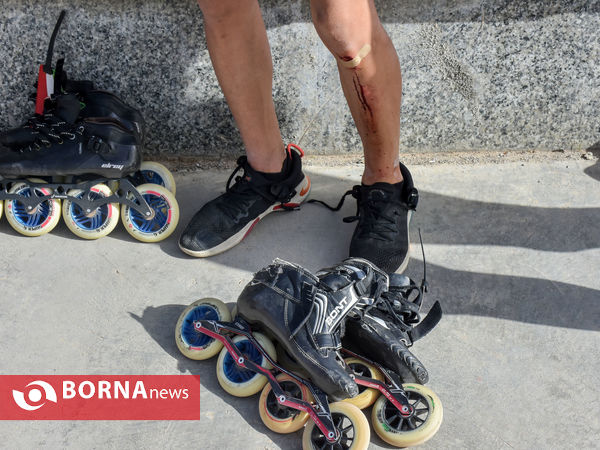 تمرین اسکیت بازان استان مرکزی با حضور جمعی از بازیکنان تیم ملی