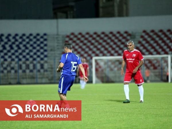 دیدار دوستانه فوتبال پیشکسوتان سپیدرود _ استقلال رشت