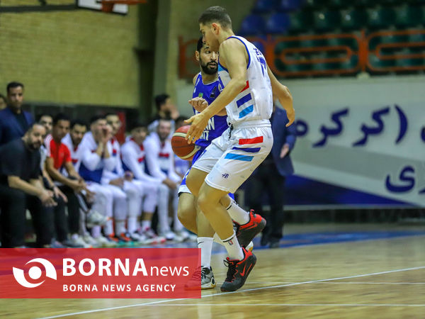 دیدار تیم های بسکتبال نبوغ -  نفت