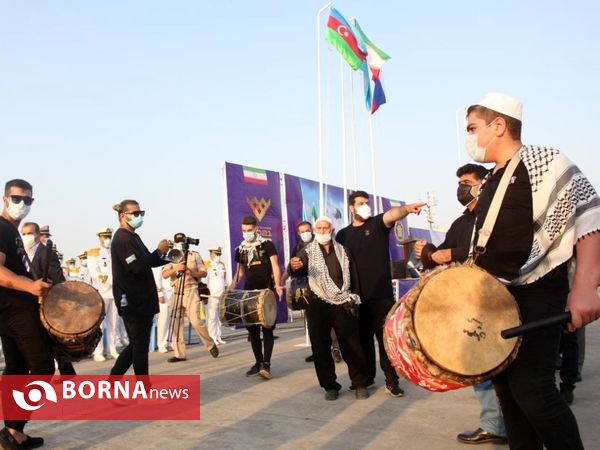 افتتاحیه ششمین دوره مسابقات بین المللی نظامی جام دریا