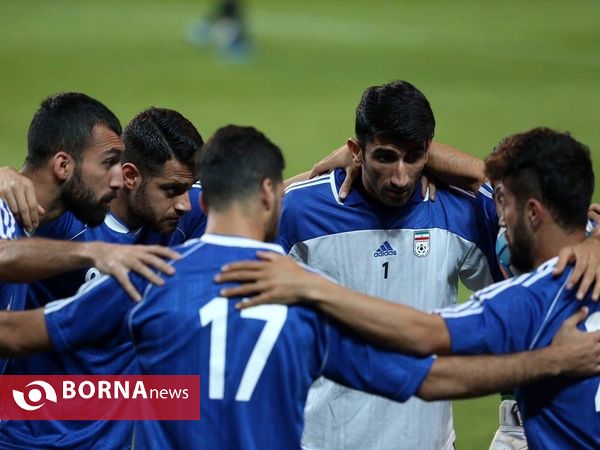 آخرین تمرین تیم ملی پیش از دیدار با کره جنوبی