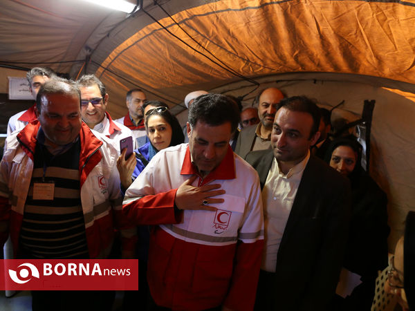 عملیات تمرینی تیم های بهداشت و درمان اضطراری در بویین زهرا