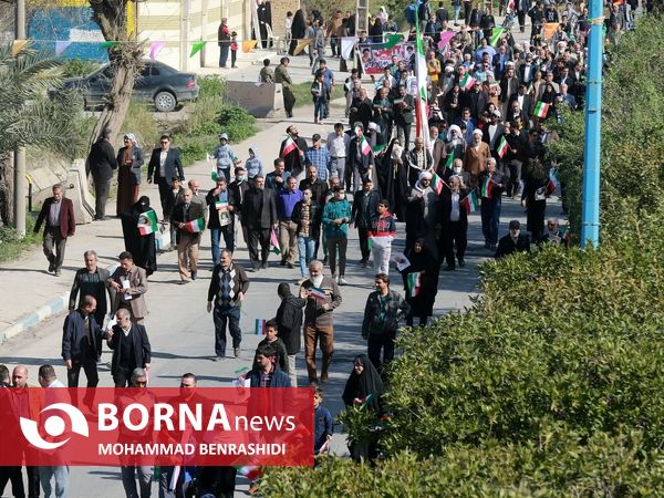 راهپیمایی 22 بهمن - آبادان