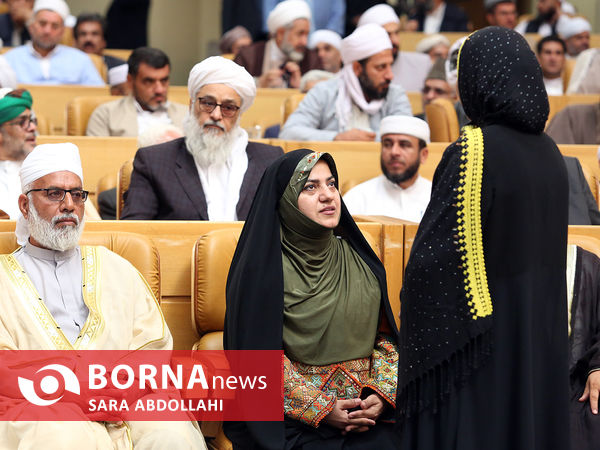 دیدار علما و نخبگان اهل سنت با رییس جمهور