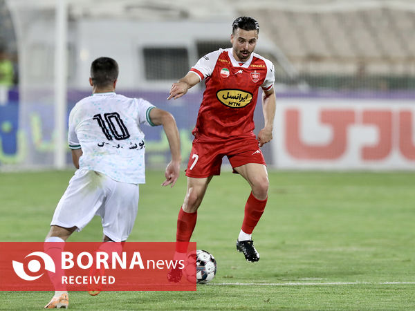 دیدار تیم های فوتبال پرسپولیس - ذوب آهن