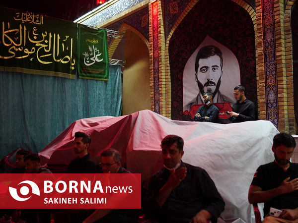 حال و هوای شب چهارم محرم در میدان تجریش