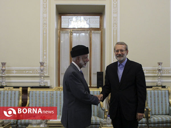 دیدار وزیر خارجه عمان با علی لاریجانی
