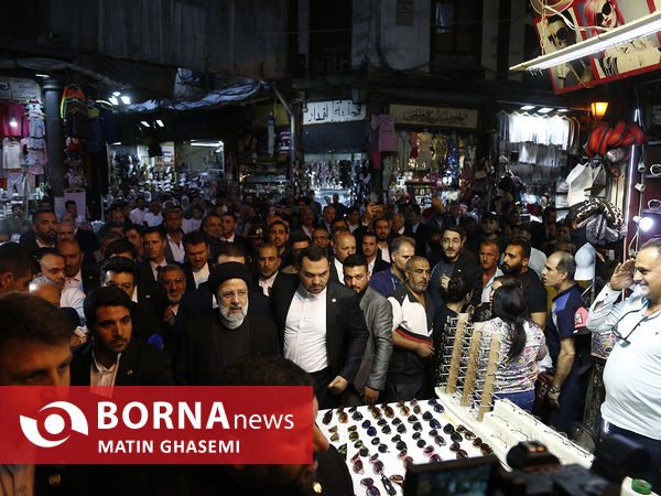 بازدید رییس جمهور از مسجد امویی دمشق