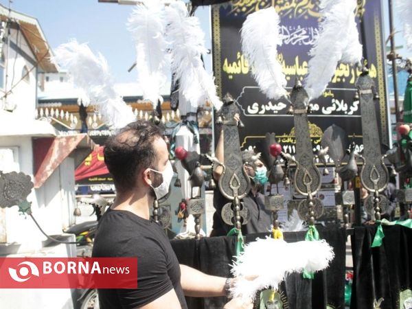 عزاداری روز عاشورا در انزلی