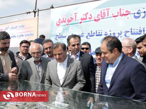 افتتاح پل ورودی غیر همسطح شهرستان قدس