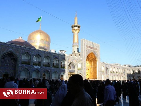 نماز عید قربان در حرم مطهر رضوی