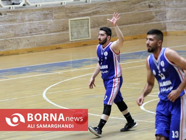 دیدار تیم های بسکتبال سپید رشت _ ملوان بندرانزلی