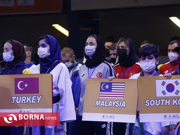 افتتاحیه ی مسابقات قهرمانی جهان کاراته و تکواندو ناشنوایان