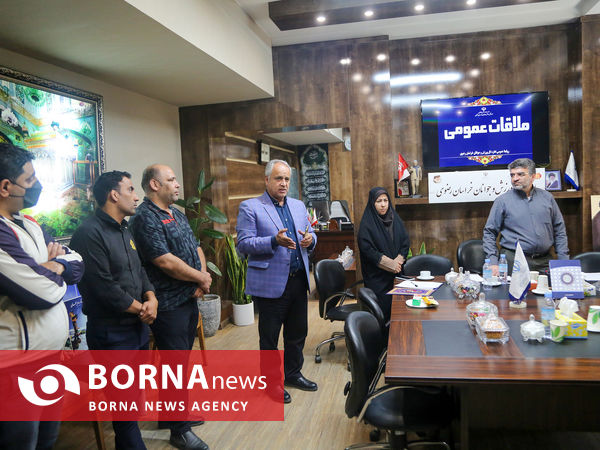 ملاقات مردمی سرپرست اداره کل ورزش و جوانان خراسان رضوی