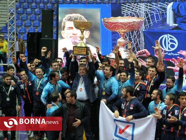 اختتامیه مسابقات کشتی فرنگی جام باشگاه های جهان