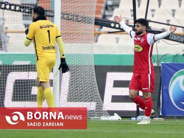 دیدار تیم های پرسپولیس تهران - نساجی مازندران