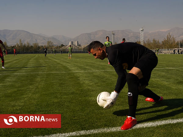 دیدار تیم ملی فوتبال امید ایران - پرسپولیس